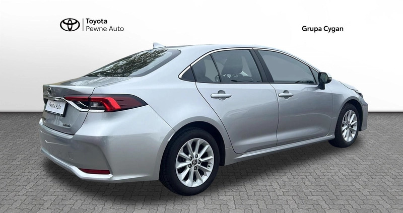 Toyota Corolla cena 94900 przebieg: 68126, rok produkcji 2022 z Żuromin małe 137